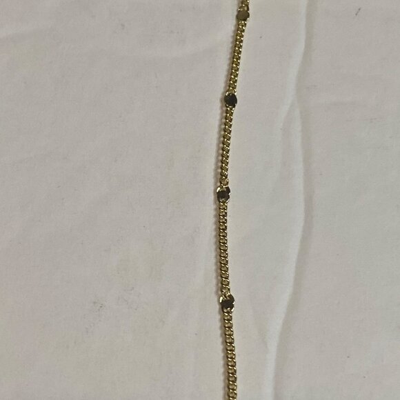 Moon and Star Rhinestone Long Earring Ear Cuff Women’s Gold Tone - Picture 8 of 8